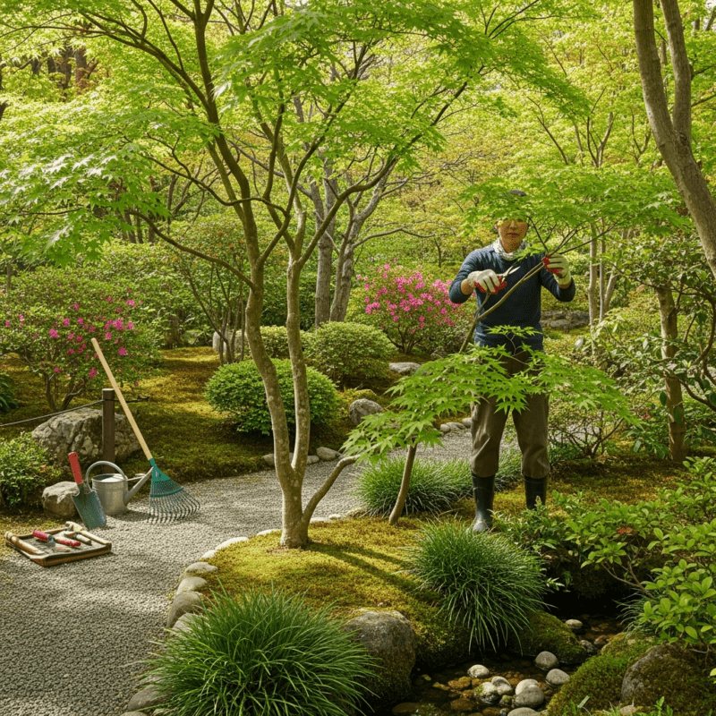 雑木の庭の年間手入れガイド 雑木の庭の年間手入れガイド